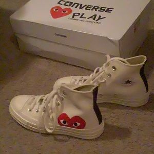 Converse Shoes - CDG Play hi top converse Converse Shoes - CDG Play hi top converse